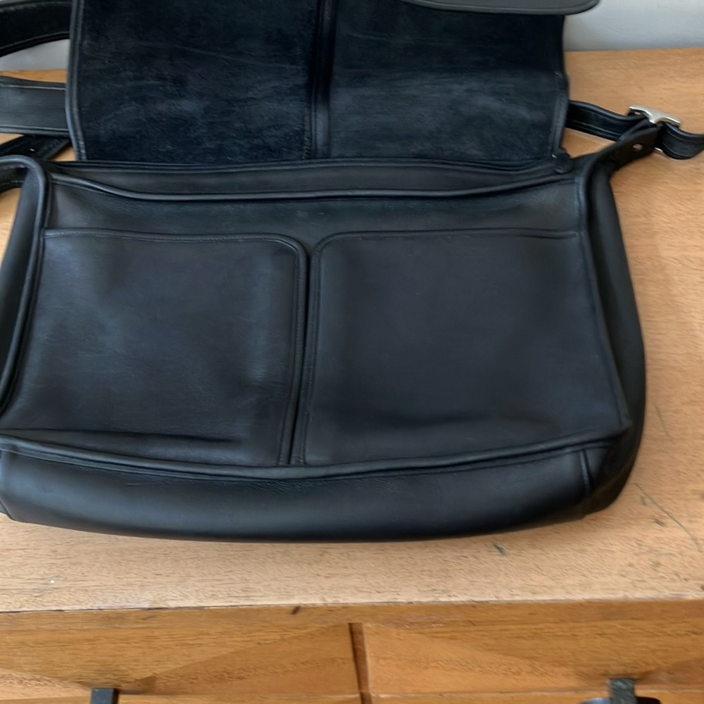 Coach vintage black laptop/briefcase - Picture 4 of 8